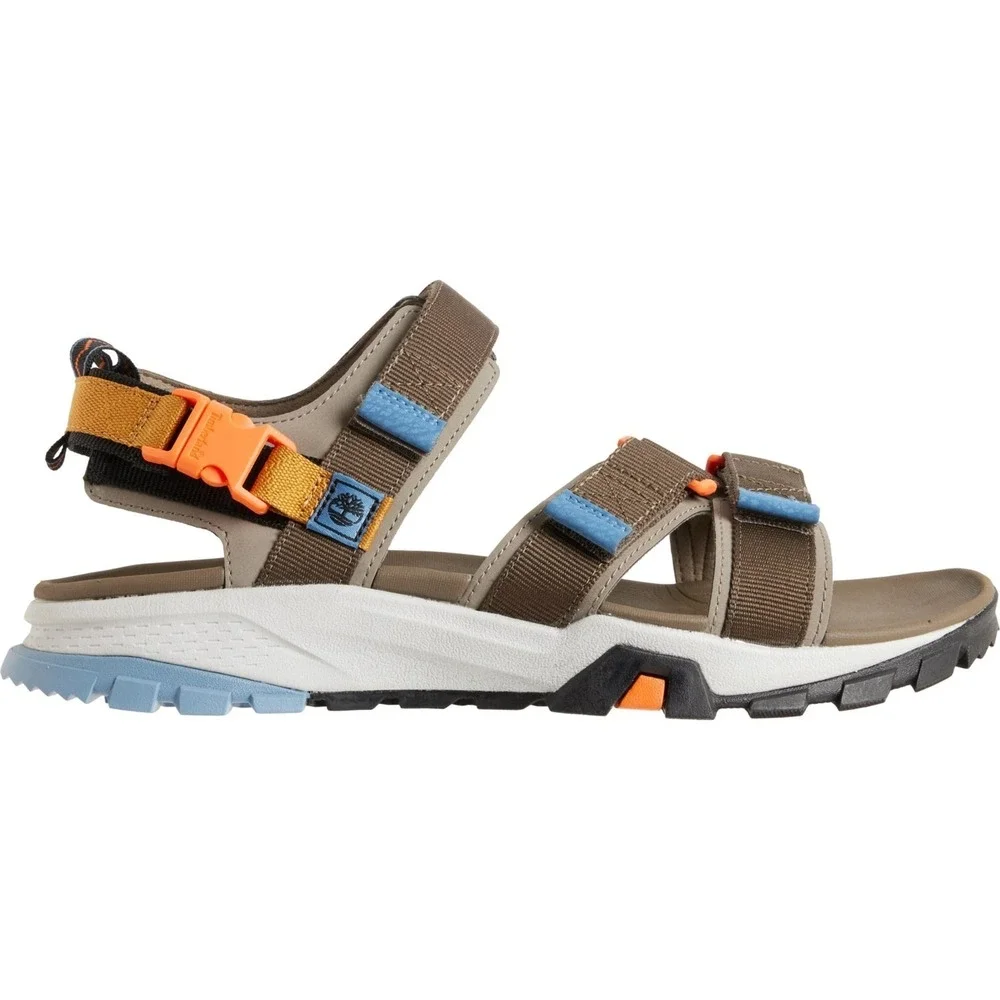Timberland Garrison Trail Strap Sandals Men Sz 12M Brown Outdoor Sporty Comfort